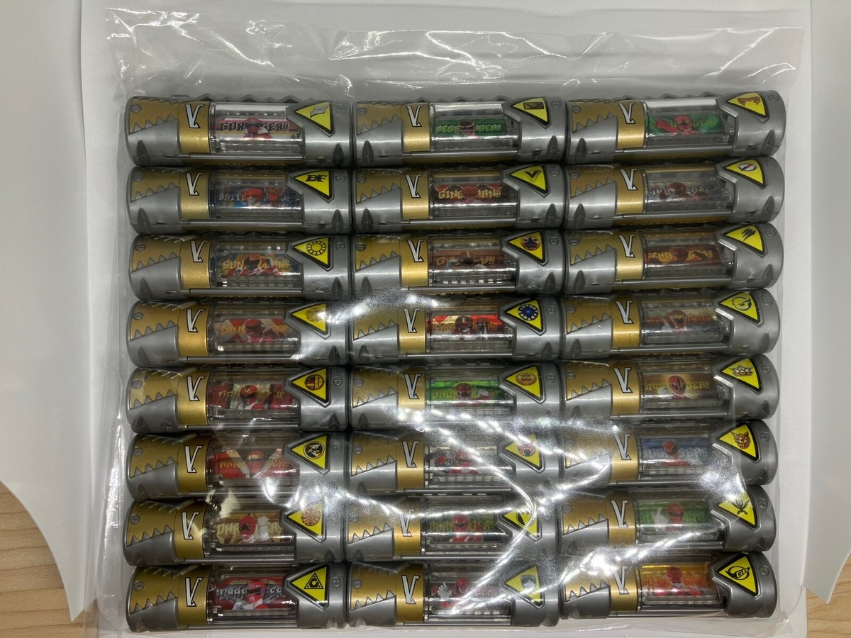 Dino Charge Zyudenchi super sentai legend 24 Set Power Rangers