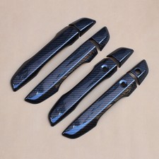 Carbon Fiber Smart Door Handle Cover Trim For Honda Civic 10th 2016-2021 Parts
