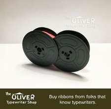 Olivetti Scribe Red and Black High Quality Nylon Typewriter Ribbon