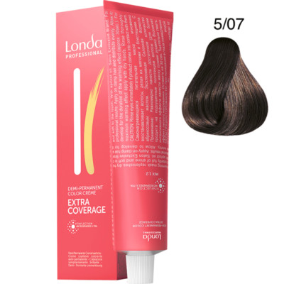 Londa Extra Coverage 5/07 hellbraun natur-braun 60 ml