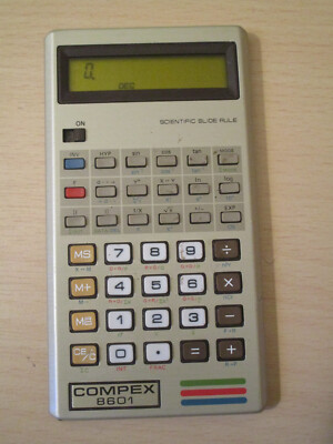 COMPEX 8601 - Wissenschaftlicher vintage Taschenrechner / Calculator -70er Jahre