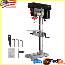 13'' Benchtop Drill Press Tabletop Drilling Machine 288-3084RPM Adjustable 7.5A