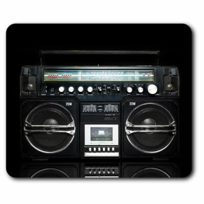 Computer Mouse Mat - Funky Retro Radio Boombox Office Gift #3830 | eBay UK