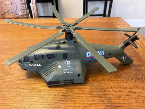 Vintage Rough Riders Omni Force Attack Helicopter 1983