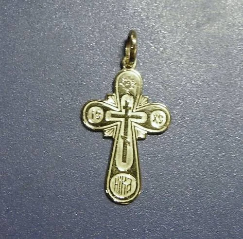 Cross Orthodox- Silver Pendant 925 Thou