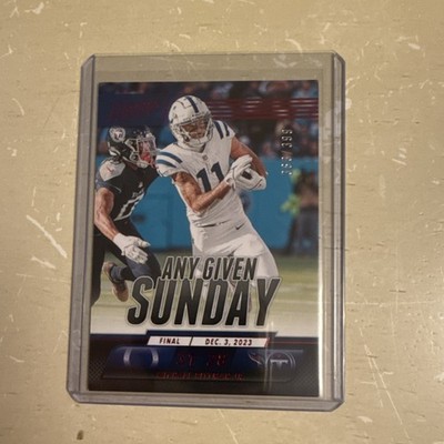 Panini Prestige 2024 Michael Pittman Jr. Colts Any Given Sunday Xtra Points /399