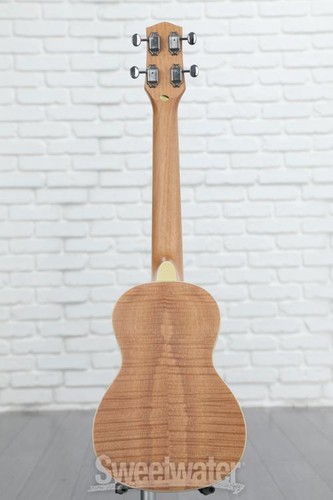 Gold Tone ResoMaple Tenor Scale Curly Maple Resonator Ukulele - Natural Satin - Picture 8 of 8