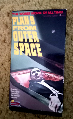 *FREE SHIP!* *Plan 9 from Outer Space*  Bela Lugosi  Minty Condition  VHS***