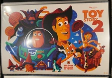 Tom Whalen TOY STORY 2 Print, Cyclops Print Works, Disney Pixar, 24x36 LE xx/365