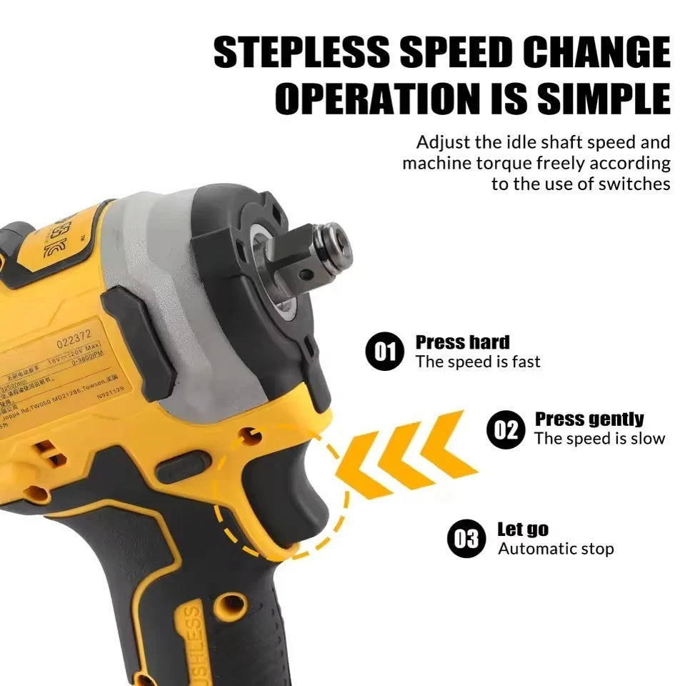 Brand New DeWALT DCF850B ATOMIC 20V 1/4" 3-Speed Impact Driver Tool Only - Image 2 of 4