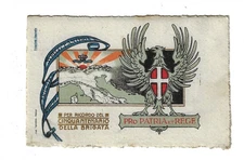 Italian Art Military Postcard Per Ricordo Del Cinquamtenario Della Brigata 2526