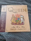 Queen Now We're Here: Estadio Jose Amalfitani 1981 Clear Vinyl LP Sealed Japan