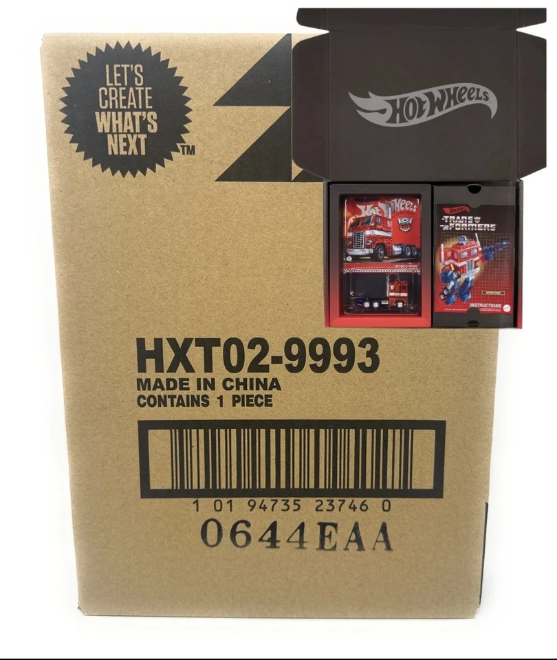 🔥Rare Hot Wheels Transformers Optimus Prime Mattel Creations RLC  - Image 2 of 2
