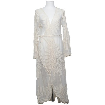 Cupshe, Strandkleid, Größe: S, Beige, Baumwolle/Polyamid, Blumen, Spitze #EWg