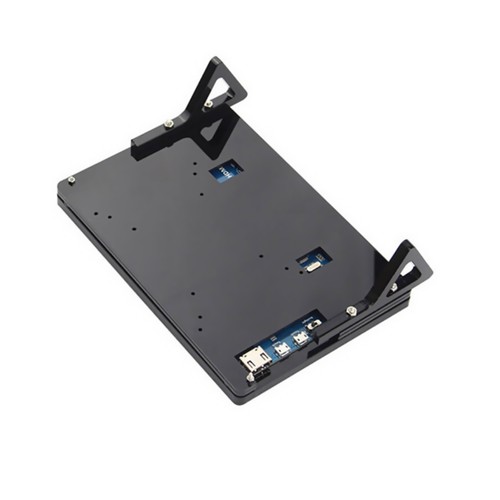 Acrylic Front & Back Shell + Base + Screws For Raspberry Pi 2 B 7" LCD Screen - Photo 3/9