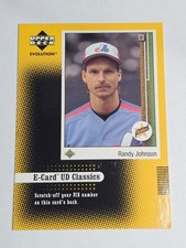 2001 Upper Deck Evolution e-Card Classics Randy Johnson Montreal Expos #EC3