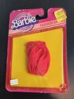 VINTAGE MATTEL BARBIE 1983 "FASHION EXTRAS" PINK HALTER TOP #4917 - NEW ON CARD