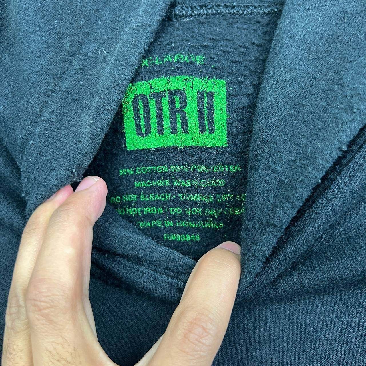 Beyonce Jay Z OTR II Higher Tour Hoodie Men XL Black Green On The Run II image 6