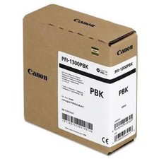 Canon PFI-1300 330ml Photo Black Pigment Ink Tank for Select imagePROGRAF PRO Se