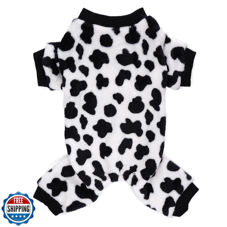Macacão pijama estampado vaca cachorro choyaxo para filhote de cachorro roupa diária para animais de estimação - Imagem 2 de 4