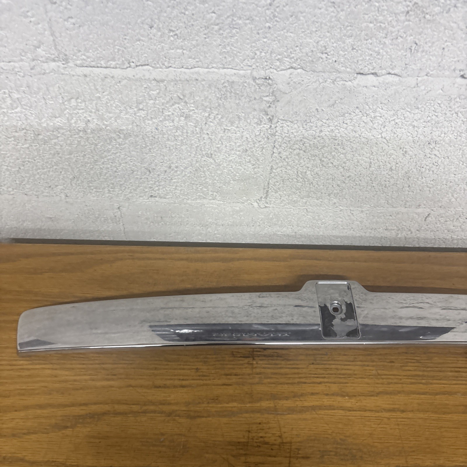 Rolls Royce Ghost trunk lid boot finishing plate trim oem #014