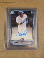2026 Bowman - Juan Sanchez 1st Chrome Prospect Autograph Blue Jays