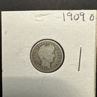 1909 0 Barber Dime