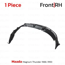 Rh UB4056130A Front Inner Fender Liner For Mazda Magnum B2200 2Dr 1986 - 1993