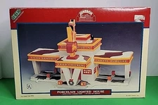 Lemax Village Collection Jukebox Junction Stan's Drive In