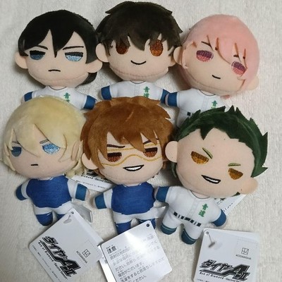 Ace of Diamond act2 Second Season Plush Mascot vol.1 & vol.2 Set of 6 SEGA NEW