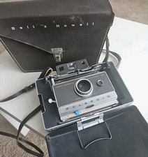 Polaroid Automatic 100 Land Camera w/ Case Bell S Howell vintage UNTESTED