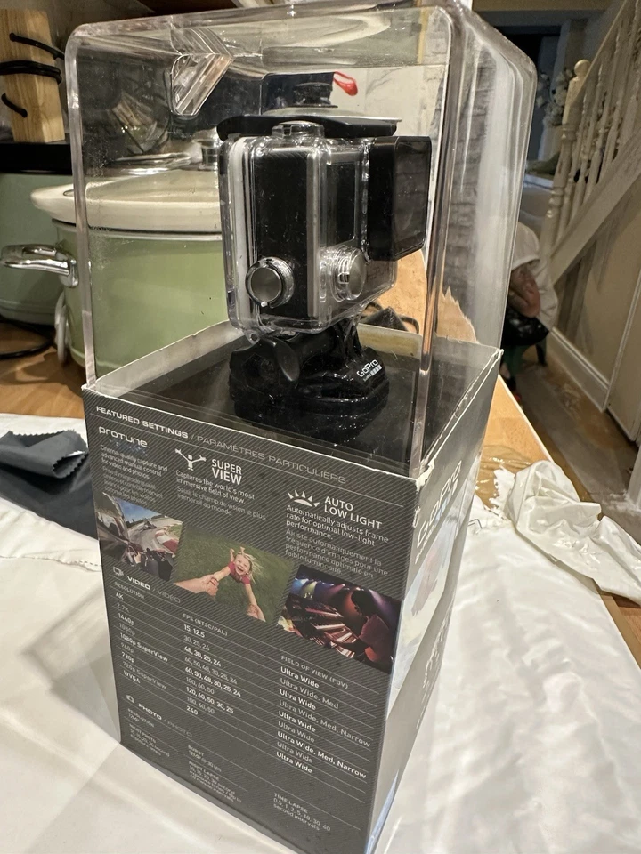 GoPro Hero 4 Silver Edition High-Resolution Camera + Bundle Brand New In Box! - Image 3 of 4