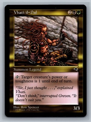 Magic The Gathering Tempest Vhati il-Dal MTG TCG CCG