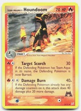 Team Magma vs Team Aqua Team Magma's Houndoom 34/95 MP Pokemon Uncommon Tcg Card on eBay