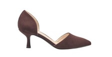 Halston Bali Brown Heel Women size 8 New In Box