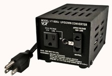 Japanese Step Up / Down Voltage Transformer Converts Japan 100 Volts To 110v