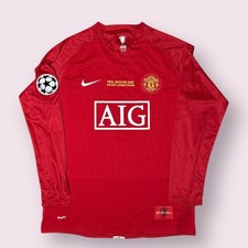 Manchester United FC 2007/2008 Home Jersey – Ronaldo #7 – Size L