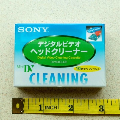 1 Sony JP GL2 Mini DV video head cleaning tape for Canon XL2 XL1 XH A1 A1S GL1