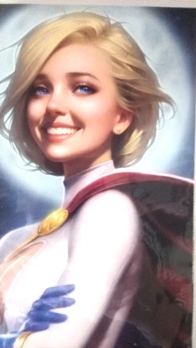 DC 1 PowerGirl Special smiling variant