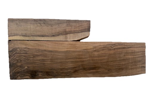 Stock pistola in legno di noce turco grado 1 vuota - set 2 pezzi per pistola fucile - Foto 5 di 12