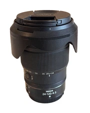 Nikon NIKKOR Z Mount 24-120mm f/4 S Wide Angle Zoom Lens Video and Photo - Black