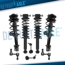 Front and Rear Struts w/ Coil Spring Sway Bar Kit for 2010 - 2012 Subaru Outback