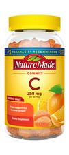 Nature Made Vitamin C 250 mg Gummies, Supplement for Immune Support 120 ct