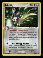 Delcatty 8/108 EX Power Keepers Holo Rare