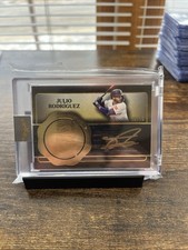 Topps 2025 Five Star Golden Graphs Julio Rodríguez Auto 10/10 Seattle Marininers