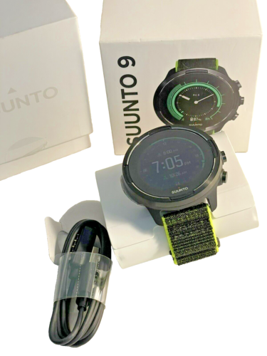 Reloj GPS Ultra Resistencia SUUNTO 9 BARO Gen 1 Edición Limitada LIME - Nuevo Caja Abierta - Imagen 4 de 9