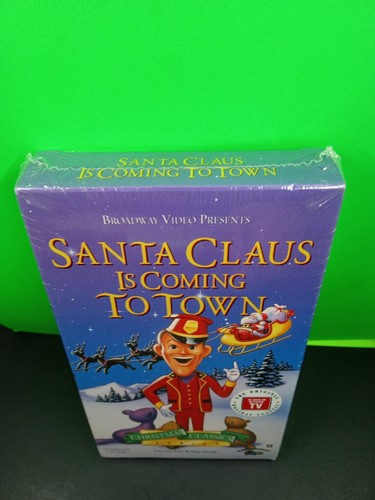 Santa Claus is Coming to Town Original TV Holiday Classic VHS New Sealed NIB - Picture 2 of 4