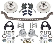 1928-1948 Ford Front Brakesaxlespindlesking Pinsd-154 Gm11bracketslines