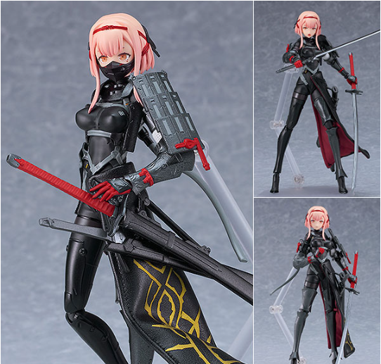 Max Factory figma 621 Falslander Samurai figure toy jp neco stock 