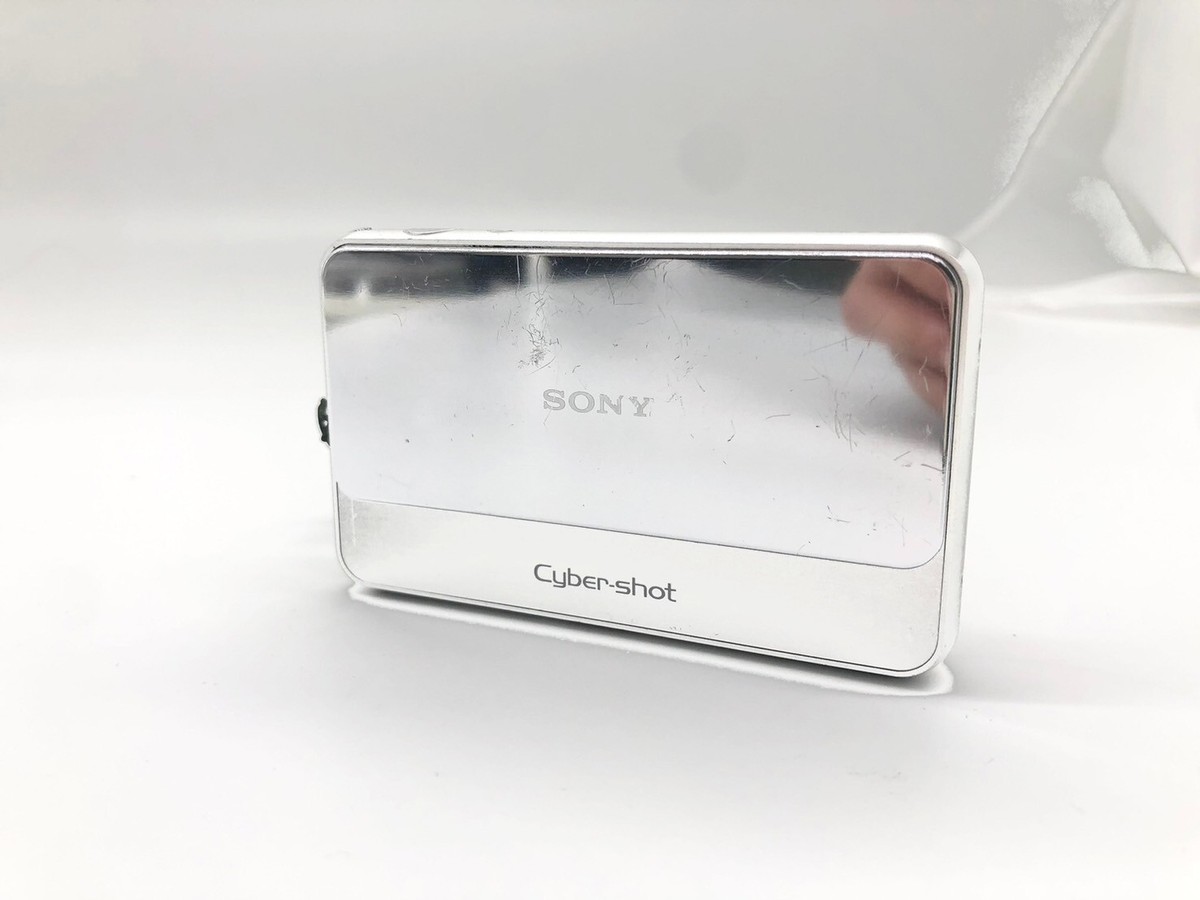 NEAR MINT】SONY DSC-T110 Digital Camera Silver Cyber Shot